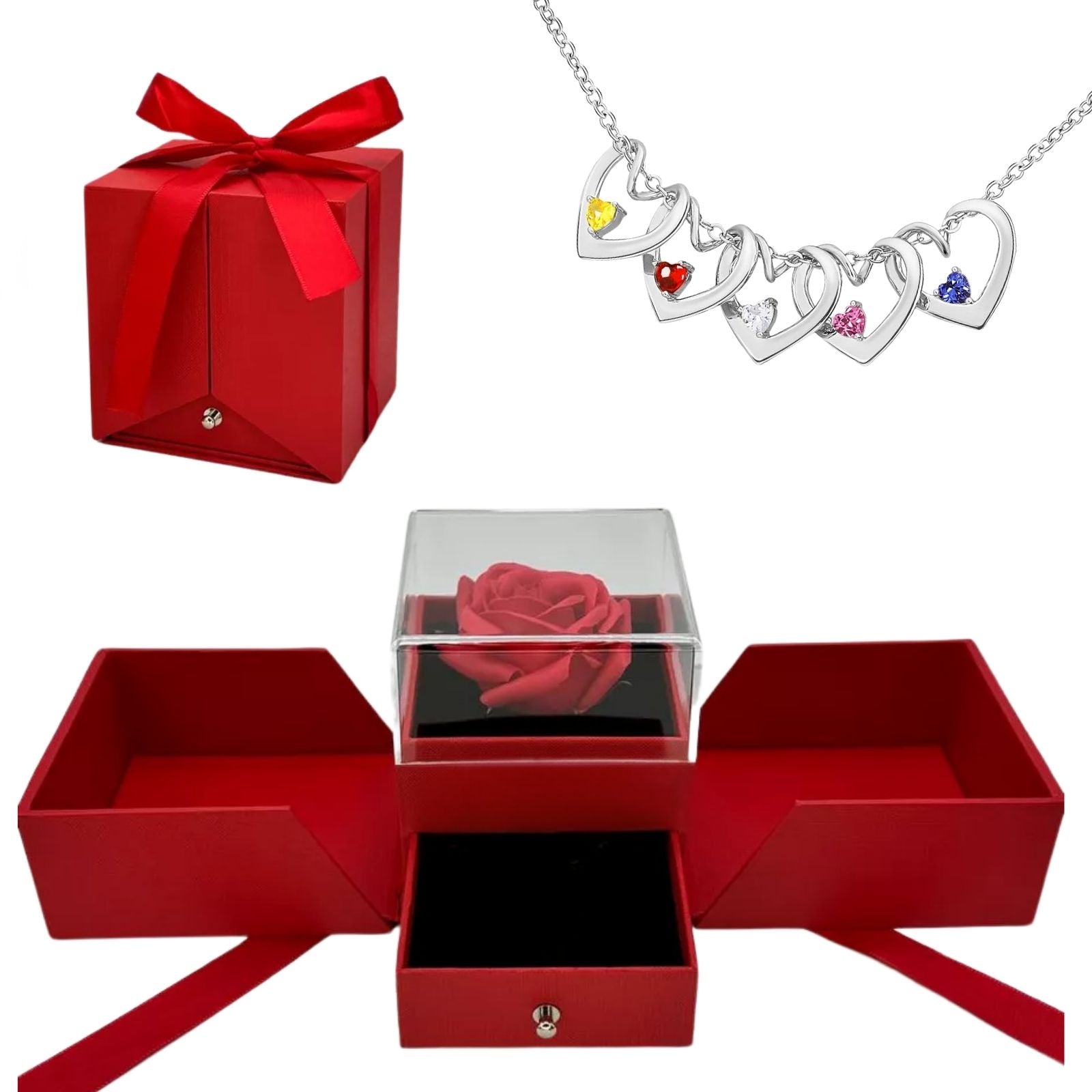 Colar Amor de Mãe Personalizável - Nome e Mês de Aniversário