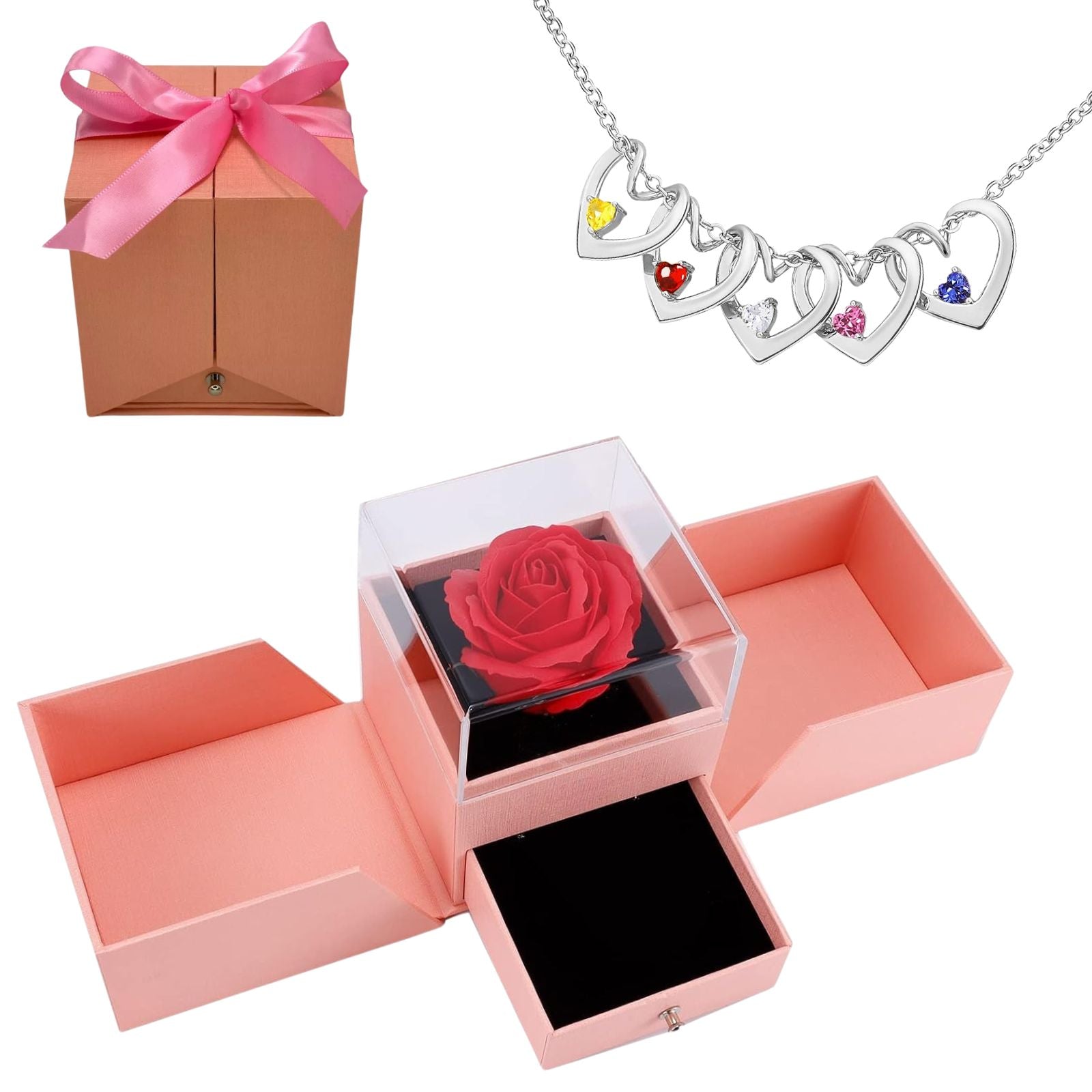 Colar Amor de Mãe Personalizável - Nome e Mês de Aniversário