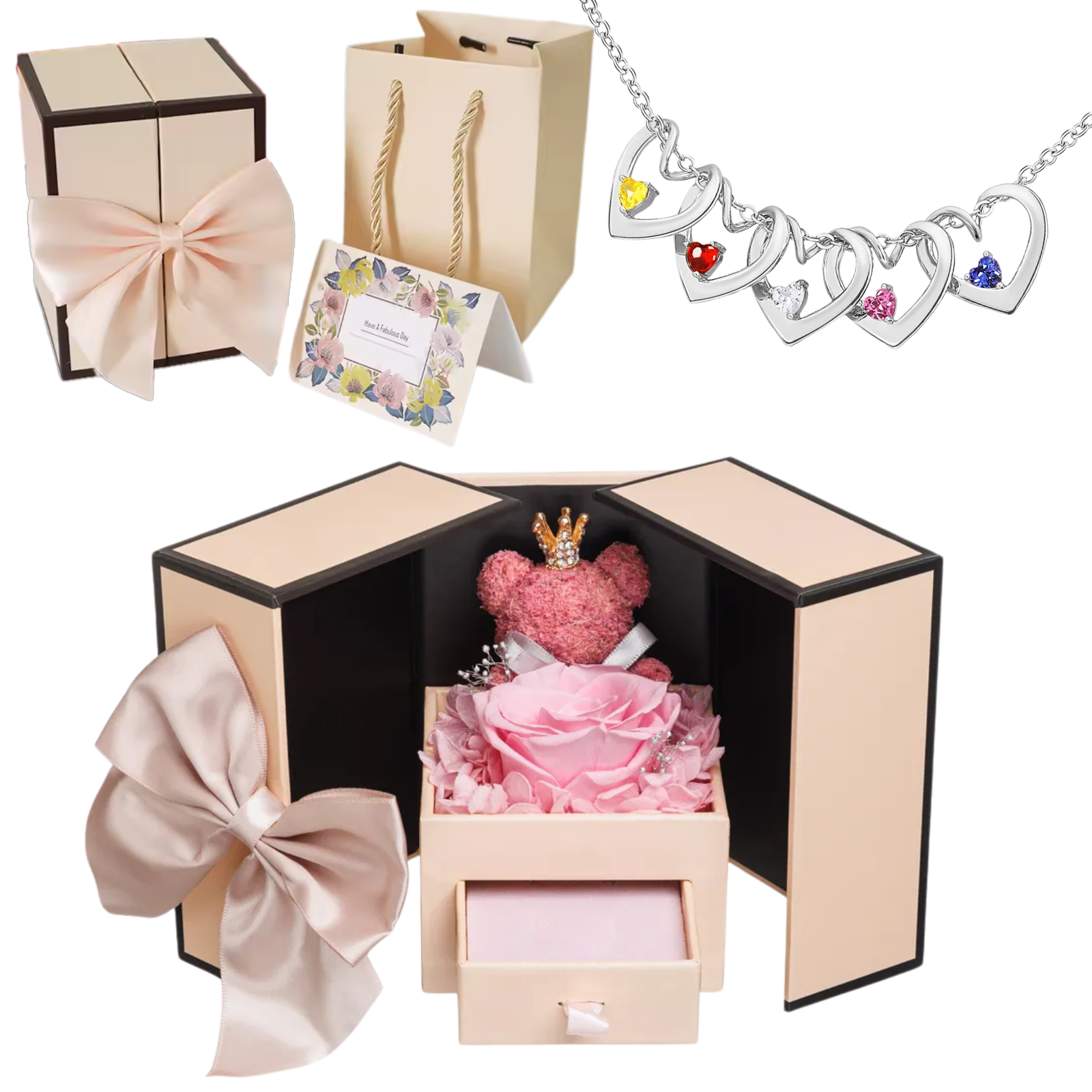 Colar Amor de Mãe Personalizável - Nome e Mês de Aniversário
