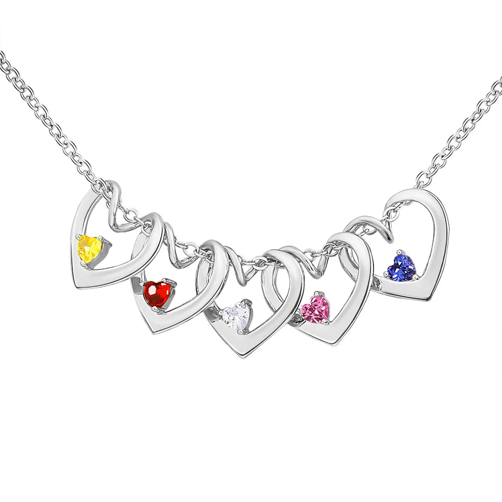 Colar Amor de Mãe Personalizável - Nome e Mês de Aniversário