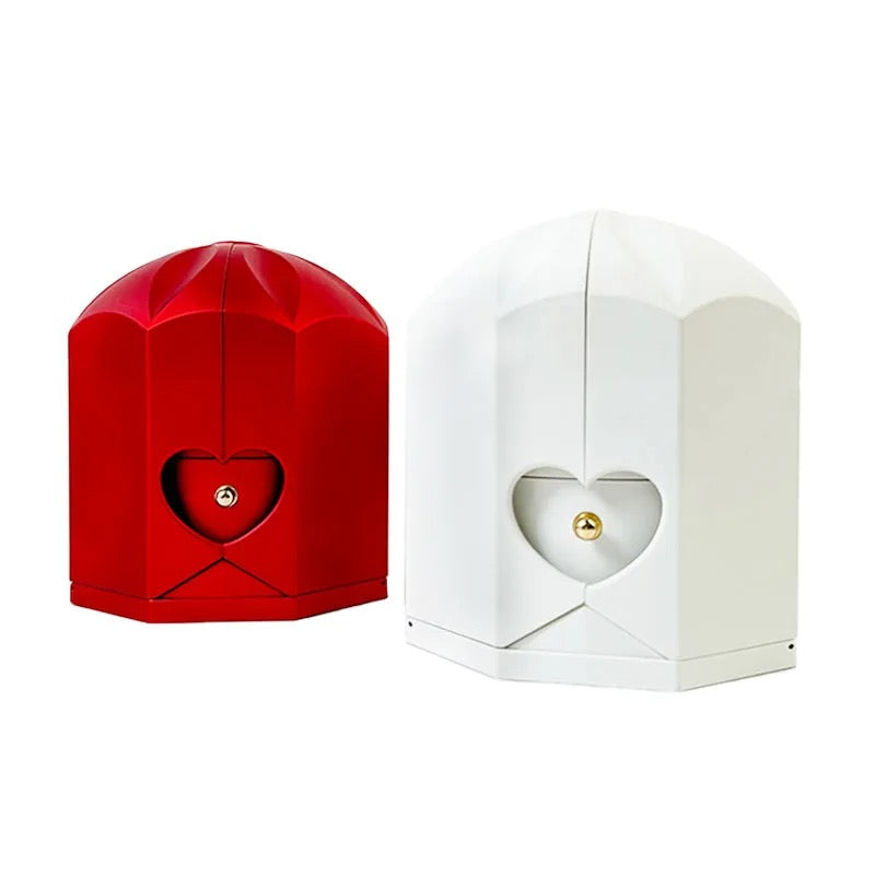 Caixa Puro Amor com Rosa Eterna (Somente Caixa)