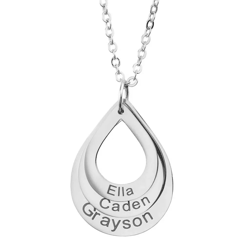 Colar Gota de Amor Personalizado