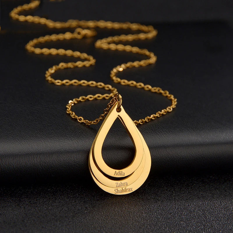 Colar Gota de Amor Personalizado