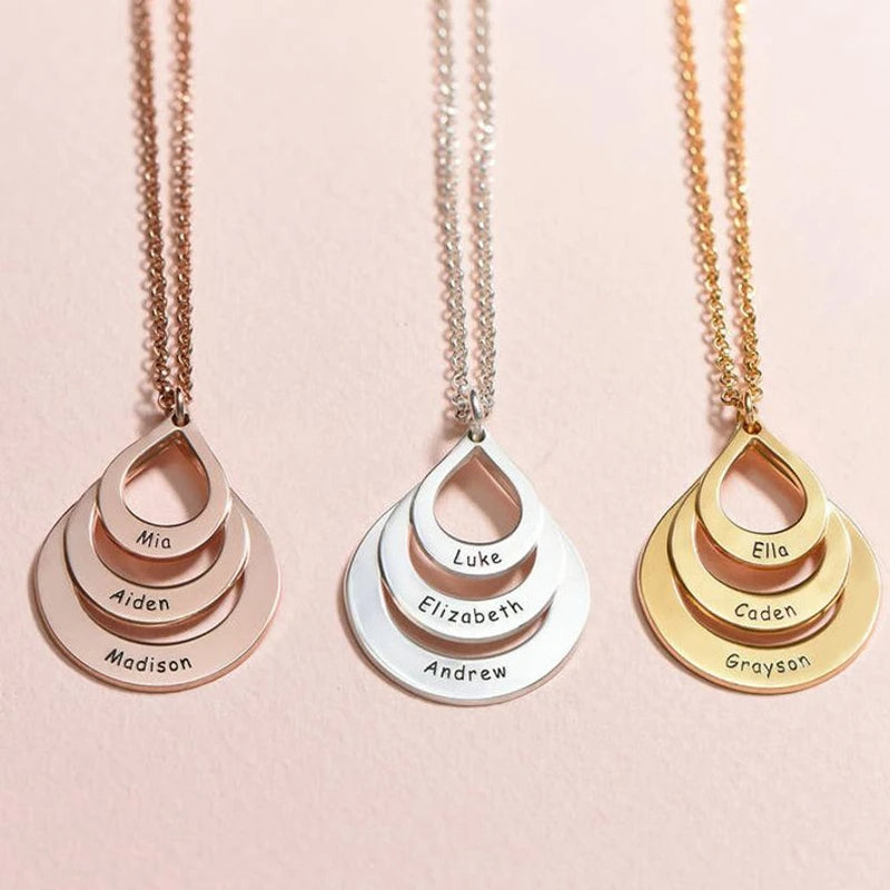 Colar Gota de Amor Personalizado
