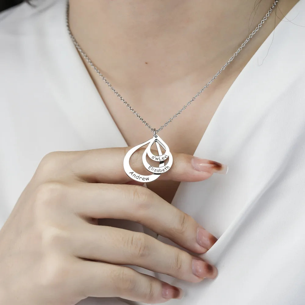 Colar Gota de Amor Personalizado