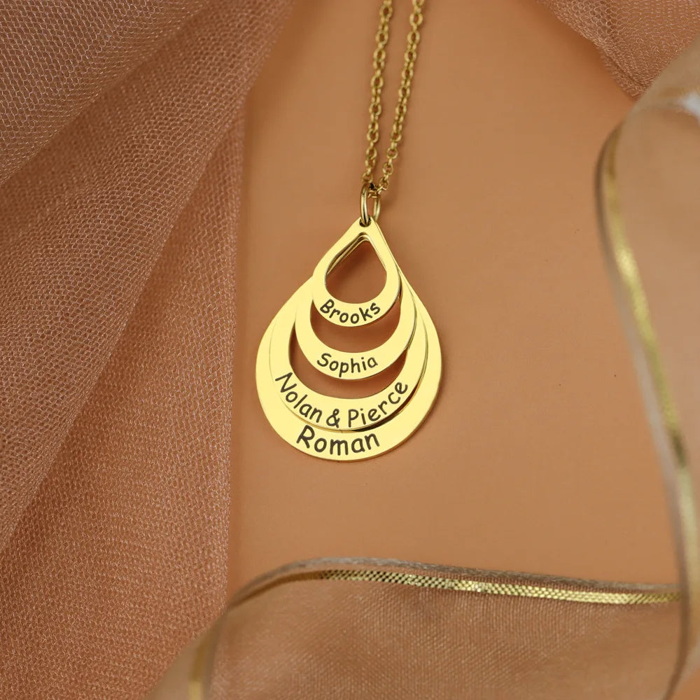 Colar Gota de Amor Personalizado
