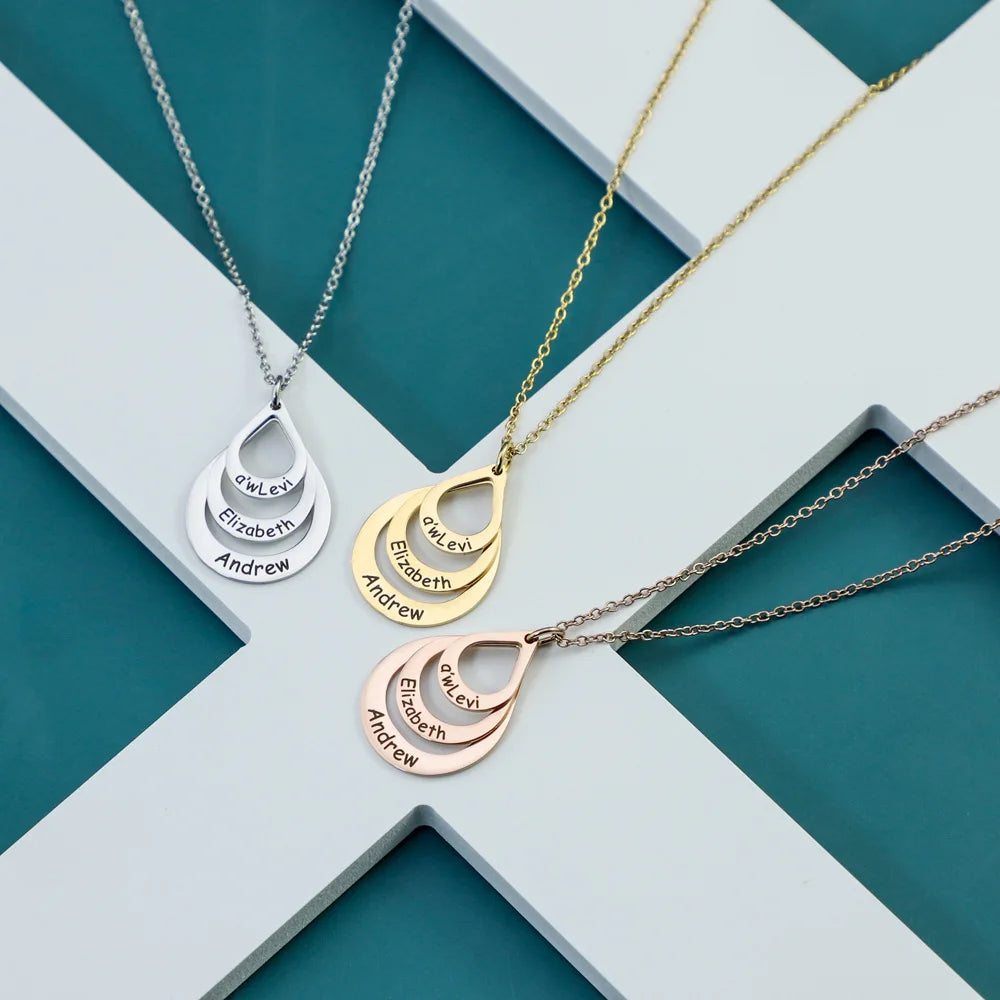 Colar Gota de Amor Personalizado