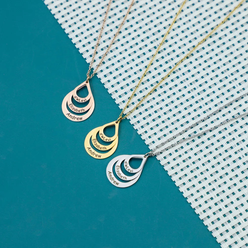 Colar Gota de Amor Personalizado