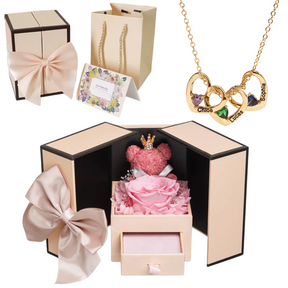 Colar Amor de Mãe Personalizável - Nome e Mês de Aniversário