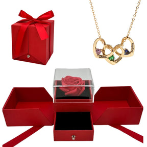 Colar Amor de Mãe Personalizável - Nome e Mês de Aniversário