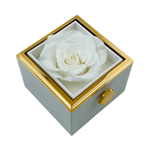 Caixa Rotativa com Rosa Eterna (Somente Caixa)