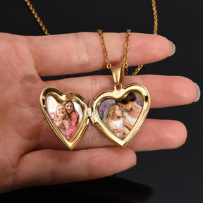 Relicário Love com Foto Personalizada