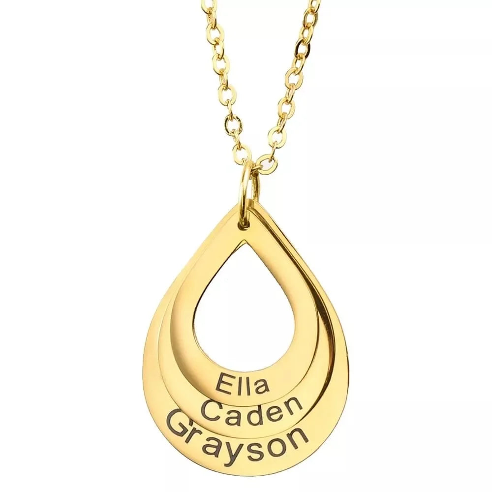 Colar Gota de Amor Personalizado