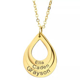 Colar Gota de Amor Personalizado
