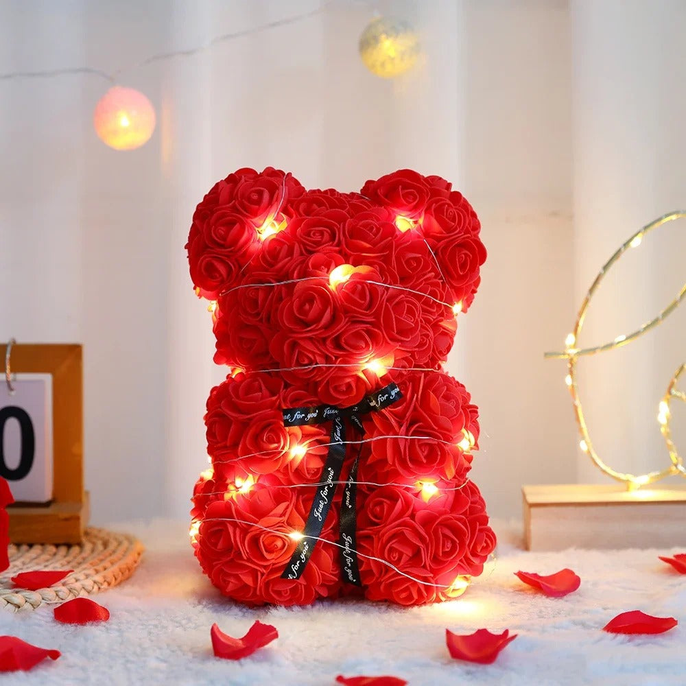 Ursinho de Rosas Perpétuas
